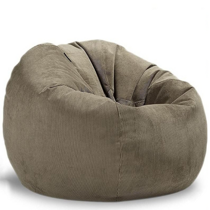OTAUTAU – Pouf en velours côtelé pour enfant et adulte, sans remplissage, siège d’angle confortable pour salon, jeu ou film, modèle DD005