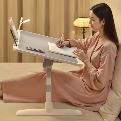 Support pliable pour ordinateur portable, table mobile pour lit, baie vitrée ou bureau d’étude – idéale pour enfants et adultes