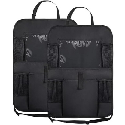 Support de tablette pour siège arrière de voiture avec écran tactile – organiseur de rangement et housse de protection pour accessoires auto